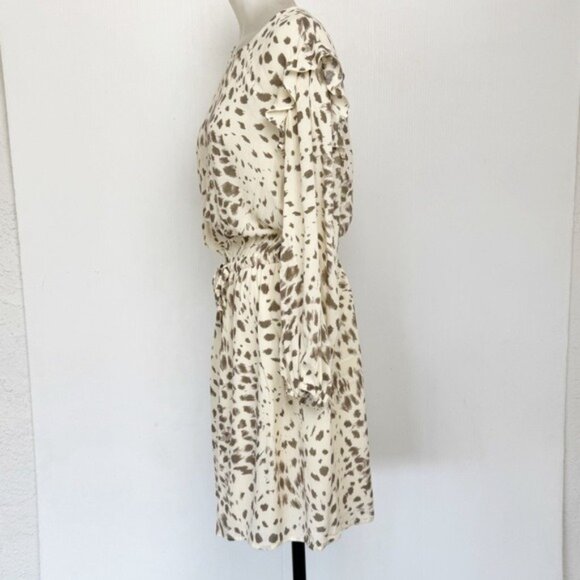 RAILS Ora Puma Animal Print summer Mini Dress Size M - Picture 4 of 13